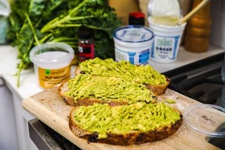Curly Cress Avocado Toast