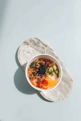 Rainbow Radish Sushi Bowl