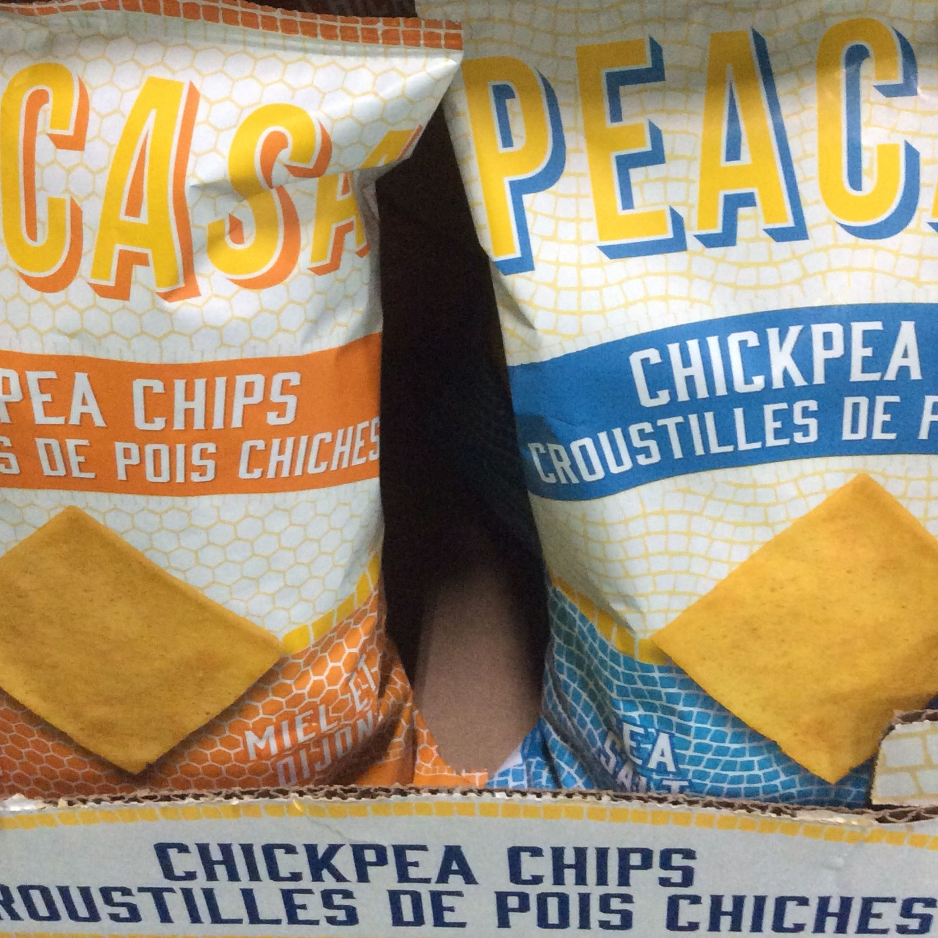 Peacasa Chips sea salt, from our Partner's Pantry