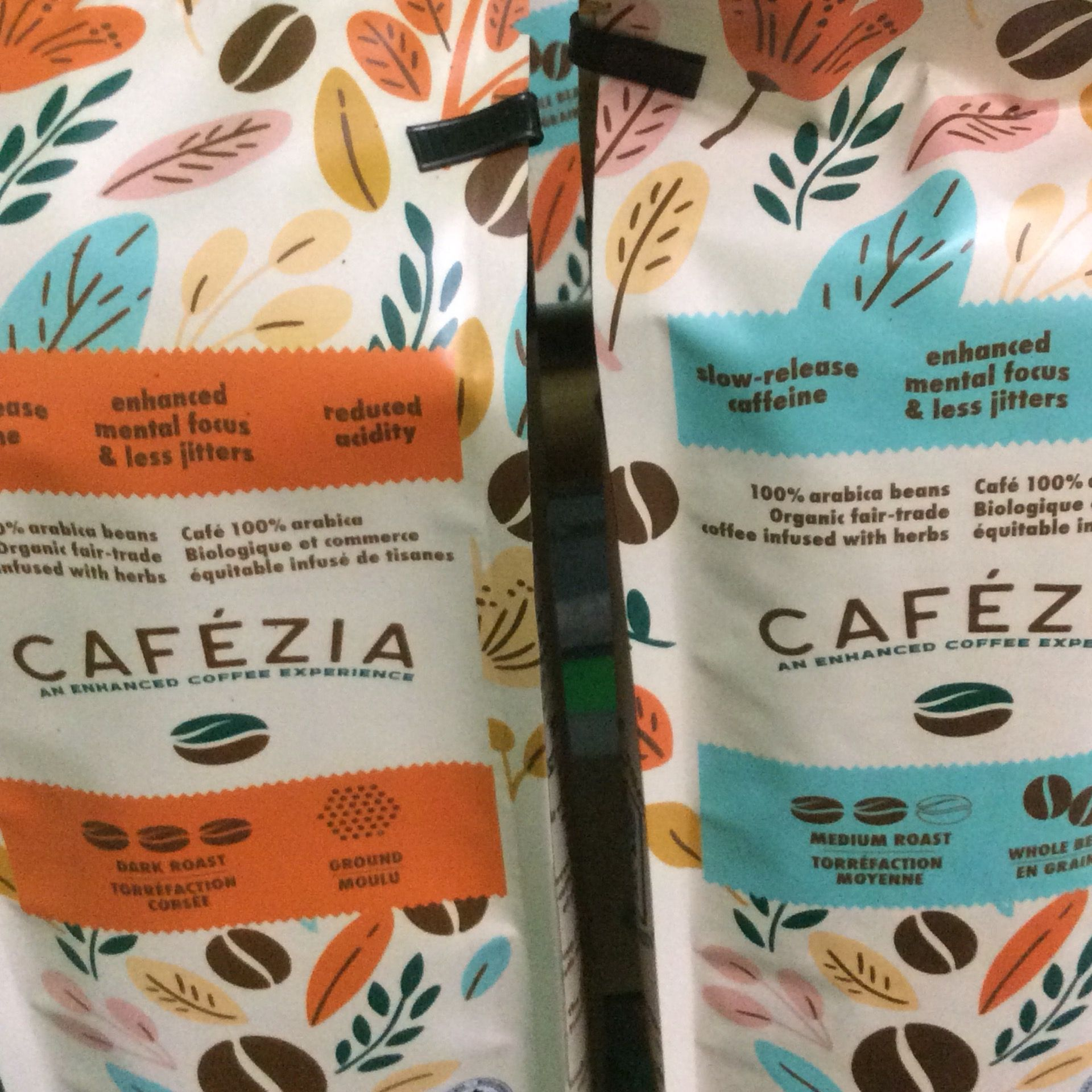 CAFEZIA ground coffee, from our Partner's Pantry